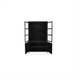 Moe's Home Collection Henry Cabinets Metal Black