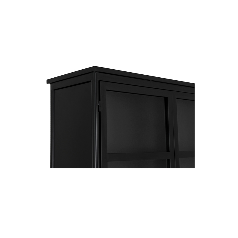 Moe's Home Collection Henry Cabinets Metal Black