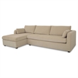 Moe's Home Collection Burrow Modular Sectionals Fabric Beige