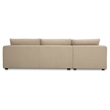 Moe's Home Collection Burrow Modular Sectionals Fabric Beige