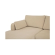 Moe's Home Collection Burrow Modular Sectionals Fabric Beige