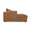 Moe's Home Collection Burrow Modular Sectionals Fabric Brown