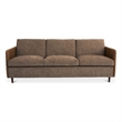 Moe's Home Collection Teller Sofas Fabric Brown