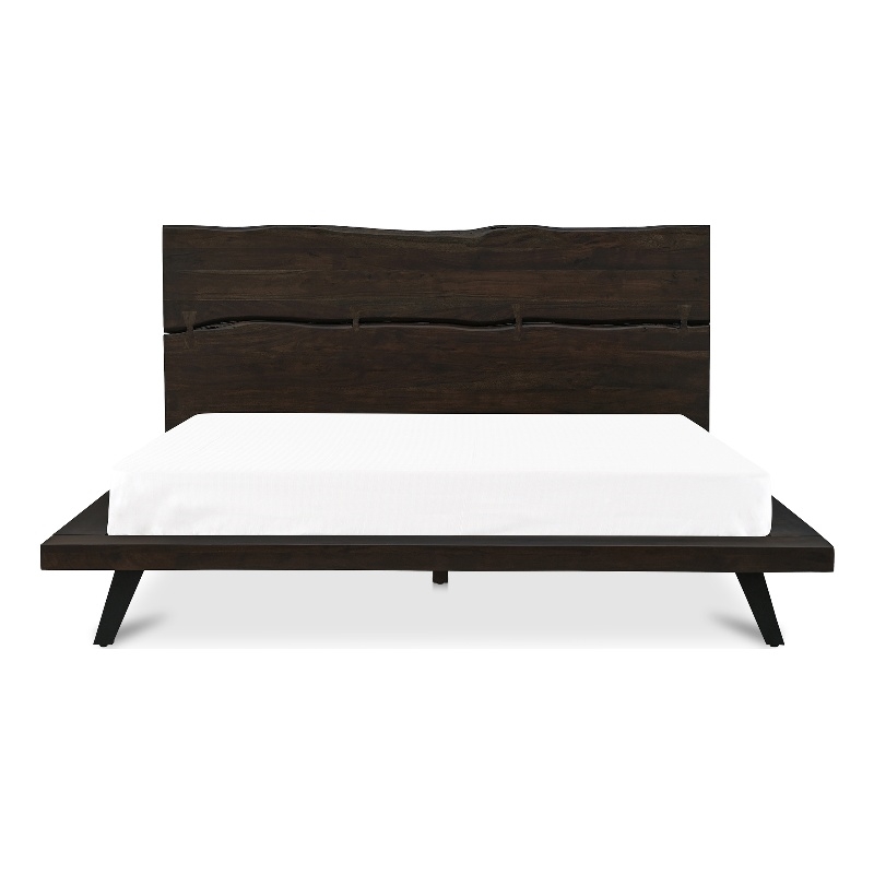 Moe's Home Collection Madagascar Beds Wood Brown