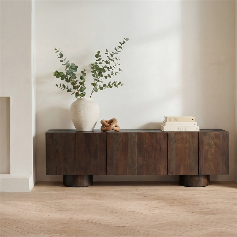 Moe's Home Collection Hadley Media Units Wood Brown