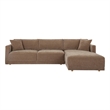 Moe's Home Collection Bryn Sectionals Fabric Brown