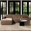 Moe's Home Collection Bryn Sectionals Fabric Brown