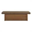 Moe's Home Collection Gemma Benches Fabric Tan