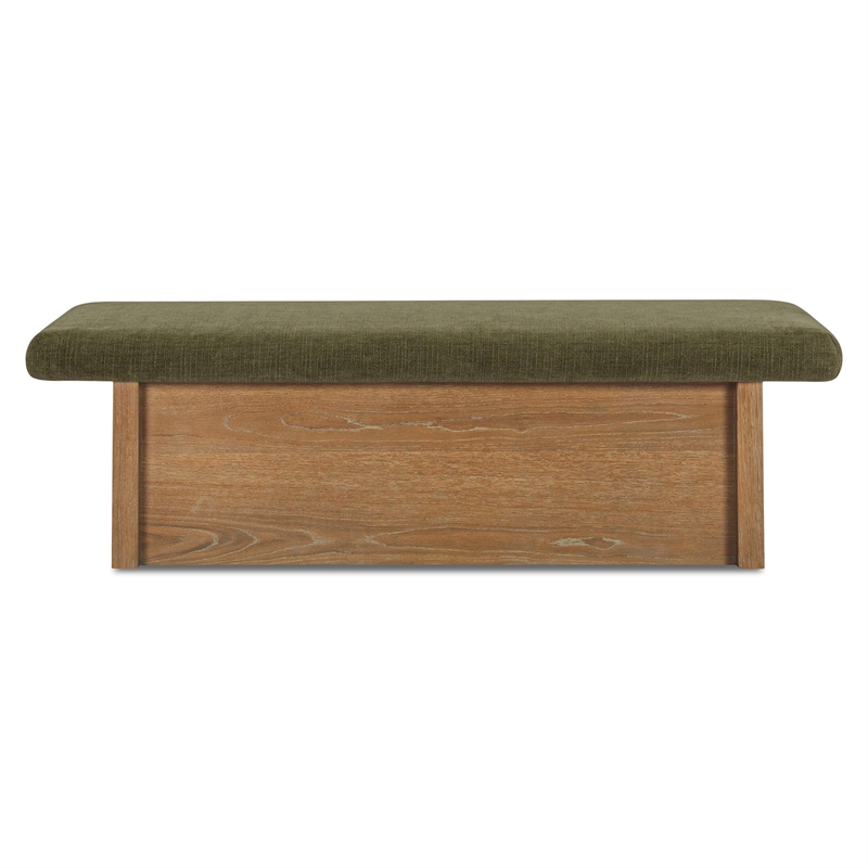 Moe's Home Collection Gemma Benches Fabric Green