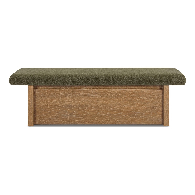 Moe's Home Collection Gemma Benches Fabric Green
