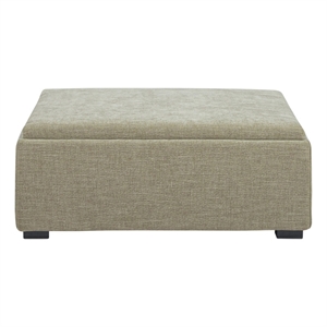 Moe's Home Collection Montana Ottomans Fabric Green