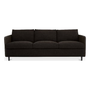 Moe's Home Collection Teller Sofas Fabric Black