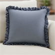 Moe's Home Collection Betty Pillows Fabric Blue
