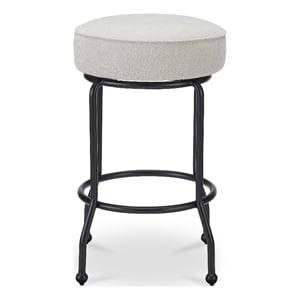 Moe's Home Collection Kelsey Counter Stools Fabric Beige