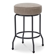 Moe's Home Collection Kelsey Counter Stools Fabric Brown