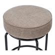 Moe's Home Collection Kelsey Counter Stools Fabric Brown