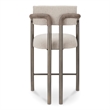 Moe's Home Collection Cassidy Counter Stools Fabric Brown