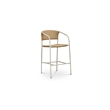 Moe's Home Collection Zola Outdoor Chairs Metal Natural