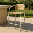 Moe's Home Collection Zola Outdoor Chairs Metal Natural