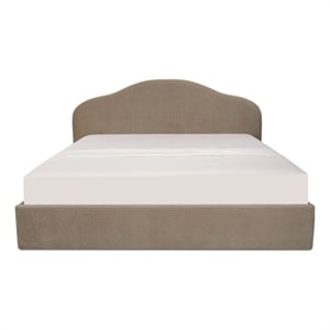 Moe's Home Collection Maggie Storage Beds Fabric Tan