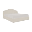 Moe's Home Collection Maggie Storage Beds Fabric White