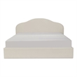 Moe's Home Collection Maggie Storage Beds Fabric White