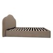 Moe's Home Collection Maggie Storage Beds Fabric Tan