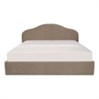 Moe's Home Collection Maggie Storage Beds Fabric Tan