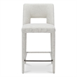 Moe's Home Collection Joyce Counter Stools Fabric Beige