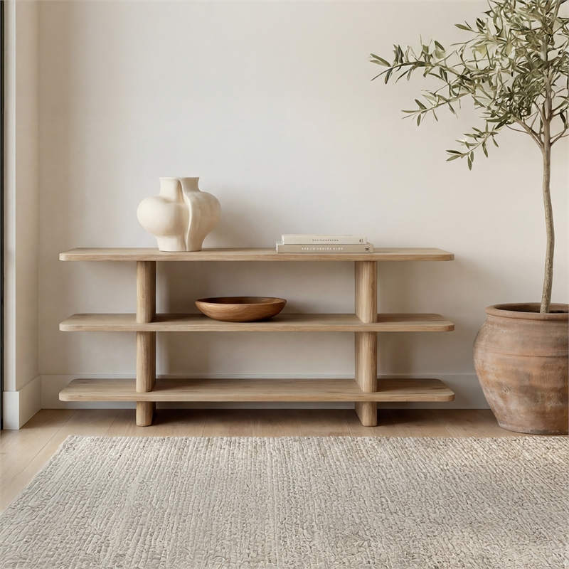 Moe's Home Collection Casey Bookshelves Wood Natural