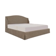 Moe's Home Collection Weston Storage Beds Fabric Brown