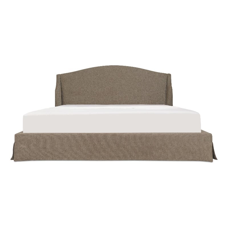 Moe's Home Collection Weston Storage Beds Fabric Brown