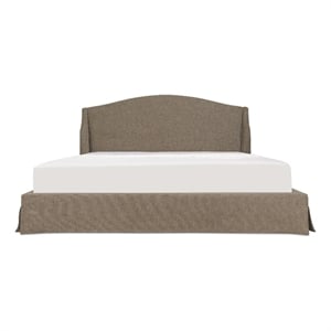 Moe's Home Collection Weston Storage Beds Fabric Brown