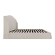 Moe's Home Collection Weston Storage Beds Fabric White