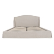 Moe's Home Collection Weston Storage Beds Fabric White
