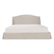 Moe's Home Collection Weston Storage Beds Fabric White