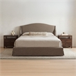 Moe's Home Collection Weston Storage Beds Fabric Brown