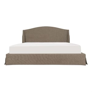 Moe's Home Collection Weston Storage Beds Fabric Brown