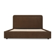 Moe's Home Collection Simon Storage Beds Fabric Brown