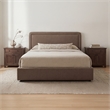 Moe's Home Collection Simon Storage Beds Fabric Brown