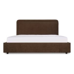 Moe's Home Collection Simon Storage Beds Fabric Brown