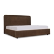 Moe's Home Collection Simon Storage Beds Fabric Brown