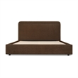 Moe's Home Collection Simon Storage Beds Fabric Brown