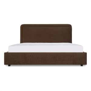 Moe's Home Collection Simon Storage Beds Fabric Brown
