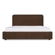 Moe's Home Collection Simon Storage Beds Fabric Brown