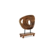 Moe's Home Collection Saddler Statues & Sculptures Metal Brown