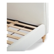 Moe's Home Collection Jacqueline Beds Fabric White