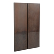 Moe's Home Collection Smith Wall Sculptures Metal Brown