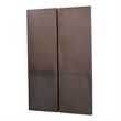 Moe's Home Collection Smith Wall Sculptures Metal Brown