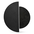 Moe's Home Collection Meridian Wall Sculptures Metal Black